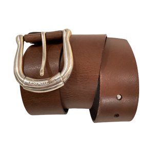 Michael Kors Wide Leather Belt Women size M